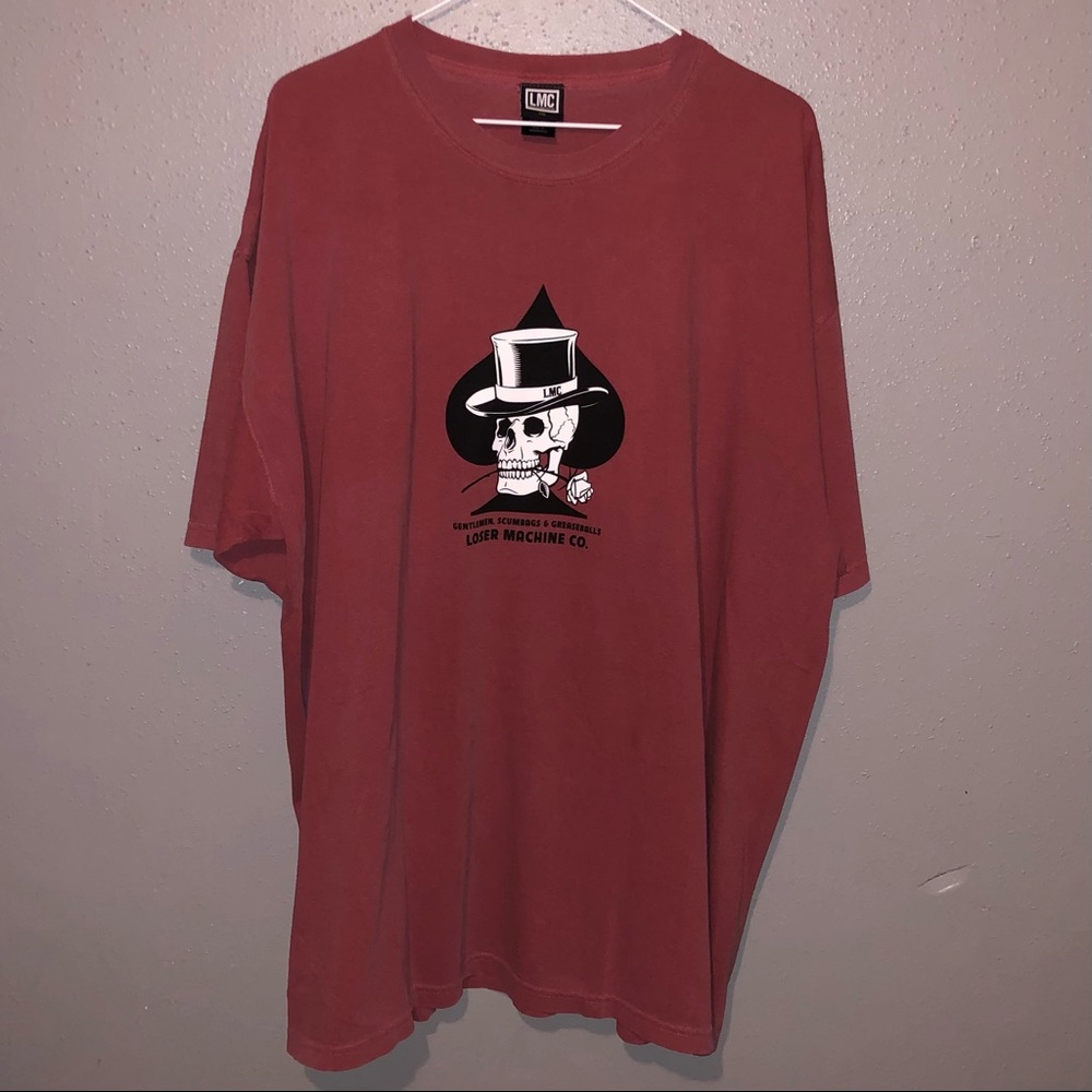 Loser Machine Company Skull Rose Tee.